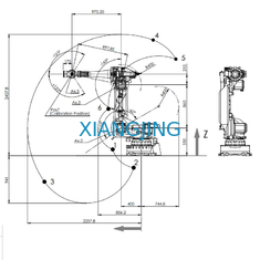 2.7 M Reach COMAU Robot Arm 6 Axis Robot Arm for Pick and Place