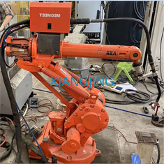 بازوی رباتیک 6 محوره ABB IRB 1410 به عنوان ربات مورد استفاده برای جوشکاری و جابجایی مواد با بار 5 کیلوگرمی