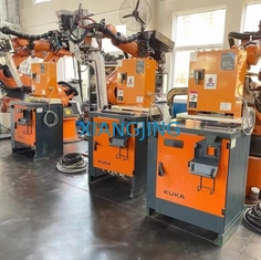 ربات Kuka مورد استفاده KR 60-3 6 Axis با تجهیزات جوش نقطه ای
