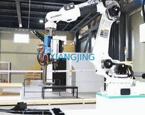 ربات جوشکاری بازوی 6 محور صنعتی ربات جوشکاری هیوندای HH10L با جوشکار و مشعل جوش