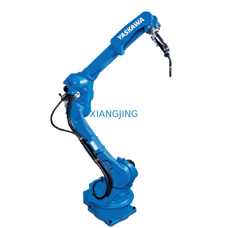 دستکاری بازوی 6 محوره ربات جوشکاری صنعتی YASKAWA AR2010 و محموله 12 کیلوگرمی 2010 سیستم تغذیه سیم و دستگاه جوشکار
