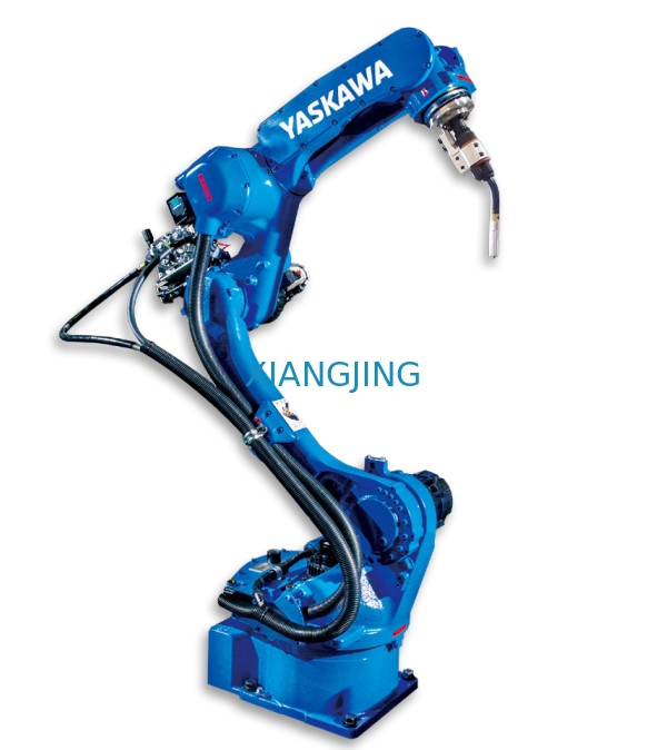 دستگاه جوش و مشعل جوشکاری میگ برای ربات صنعتی قدرتمند YASKAWA 6 محور ربات جوشکاری قوس بازویی
